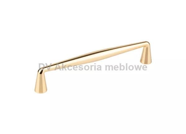 UCHWYT LINEA ZŁOTY POŁYSK 160
