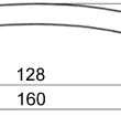 Uchwyt Beta 96 biały Tulip - 3