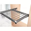 DX004-700 640*75*470 WIESZAK NA SPODNIE CHROM-ALU - 2