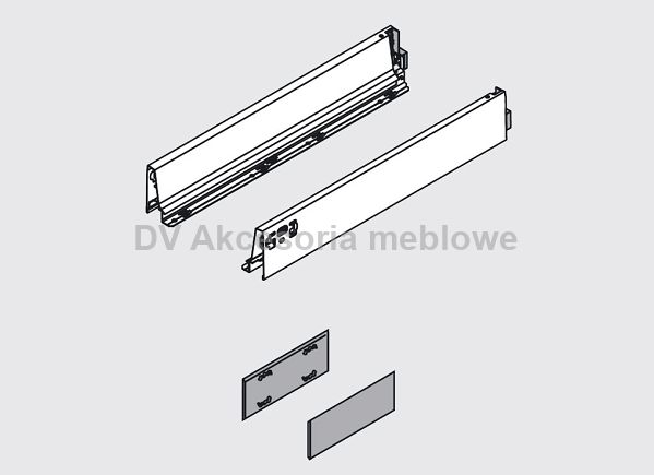 BOK BIAŁY L+P TANDEMBOX 500 PIEKAR   378 N 5002SA