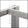 STELAŻ DO STOŁU kanał łączący EB12 40x20/1200 czar - 5