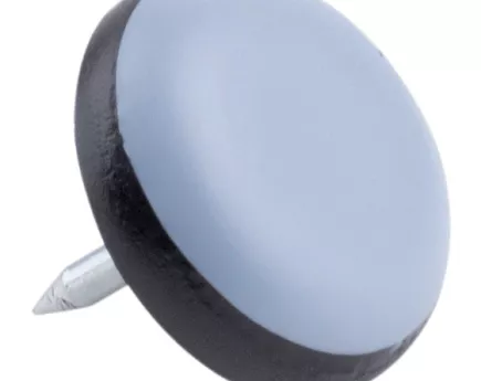 Ślizgacz z gwoździem teflonowy, średnica 25mm, sza