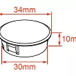 LED wyłącznik StrongLumio WYŁĄCZ/ŚCIEM 12--24V 8A  - 2