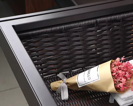 STRONG G-KOSZ WIKLINOWY RAMA 900MM BRĄZ+PROWA