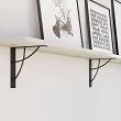 PODPÓRKA PÓŁKI GTV NEO 18*18 CZARNY MAT - 2