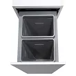 KOSZ 40 STRONG BINS RAMA+POJEMNIK 26L b - 2