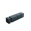 NÓŻKA PLASTIK REG. H 200 CZARNY MAT NMK20003M - 4