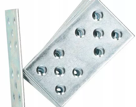 ŁĄCZNIK BUDOWLANY 76*40 OCYNK BIAŁY