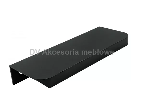UCHWYT UA06   .0032/052  CZARNY  MAT ZAOKRAGLONY