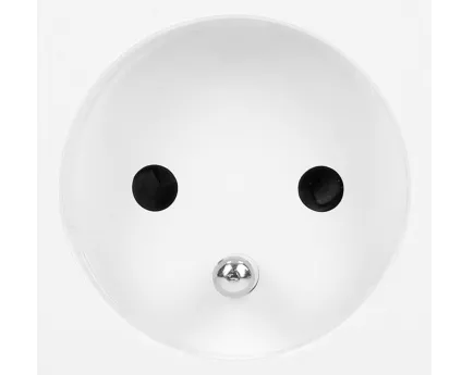 GNIAZDO ORNO 9010/w neonNORGEN MODUŁ 2GN BIAŁY