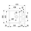 StrongSinks S3 Zlewozmywak granit Vardar 615 brązo - 3