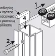 SEVROLL RĄCZKA PAX ZAŚLEPKA RĄCZKI ALU 4SZT - 3