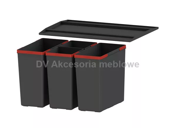 KOSZ NA ŚMIECI FRANKE EASYSORT 600-2-2