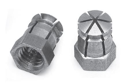 Kołek rozporowy BU33-M4x7,5/5,5mm mosiądz