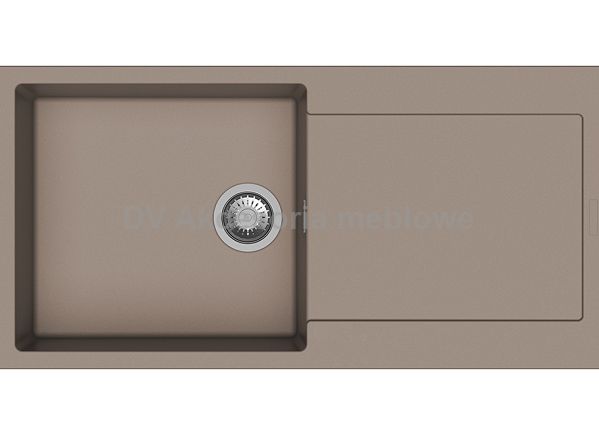 StrongSinks S3 Zlewozmywak granit ZALA 1000 brązow