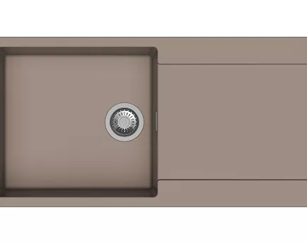 StrongSinks S3 Zlewozmywak granit ZALA 1000 brązow