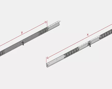 PROWADNICA DO STOŁU BA-SB/850.4/500 POETTKER