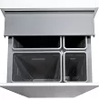 KOSZ NA ŚMIECI STRONG BINS 60l 2x21l + 2x9l + prow - 3
