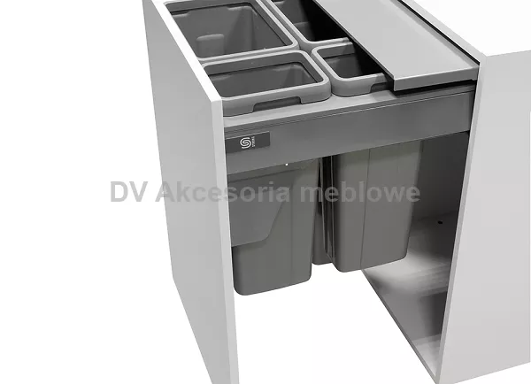 KOSZ NA ŚMIECI STRONG BINS 60l 2x21l + 2x9l + prow