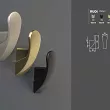 wieszak Rudi czarny matowy + wkręty Tulip - 6