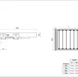 SYMPHONY WB-662-600 P35 GRAFIT WIESZAK NA SPODNIE - 2