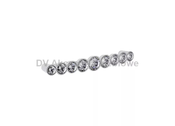 UCHWYT Ruota 128 chrom połysk + kryształ