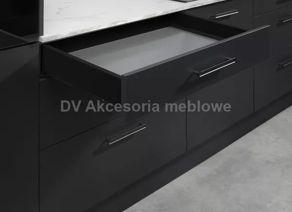 Szuflada SLIM Box  Matrix.L-300mm H084 Czarny 16m