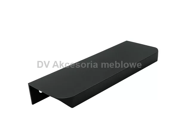 UCHWYT UA06   .0320/340  CZARNY  MAT ZAOKRAGLONY