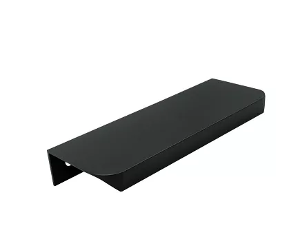 UCHWYT UA06   .0320/340  CZARNY  MAT ZAOKRAGLONY