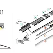 PROFIL LED Strong  wpuszczany GROOVE BIAŁY 3MB - 6