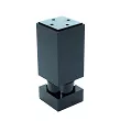NÓŻKA PLASTIK REG. H 100 CZARNY POŁYSK NMK10003P - 3