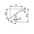 UCHWYT Ria 2900mm czarny mat nabijany - 3