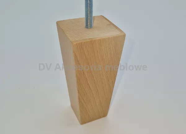 NÓŻKA BUKOWA DREW.Natur. H-120 PROSTA