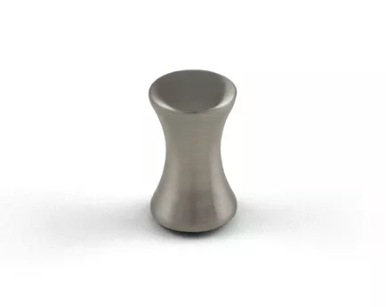 GAŁKA RUZA XL nikiel szlifowany + wkręty 