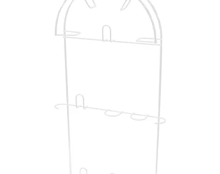 WIESZAK RURY ODKURZACZA DUŻY BIAŁY