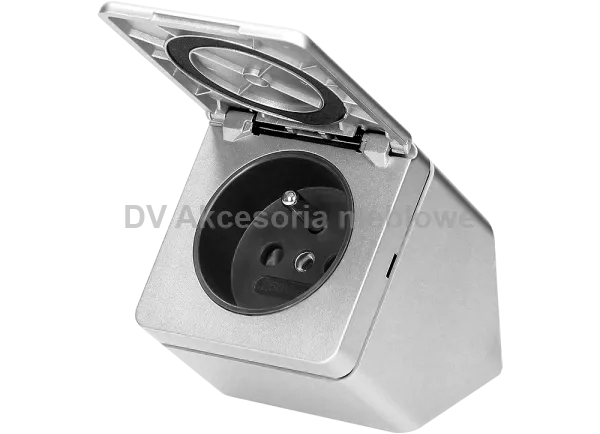 GNIAZDO ORNO narożne 9012  Z KLAPKA IP44