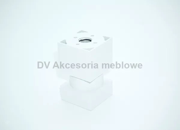 NÓŻKA PLASTIK REG. H 060 BIAŁA MAT NMK6001M