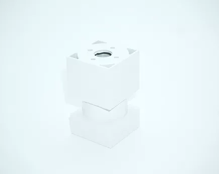 NÓŻKA PLASTIK REG. H 060 BIAŁA MAT NMK6001M