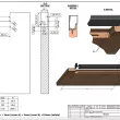 UCHWYT V 0449 HEXXA 1100 czarny MAT krawędziowy - 6