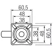 KÓŁKO TENTE GUMA 1470 75 MM - 3