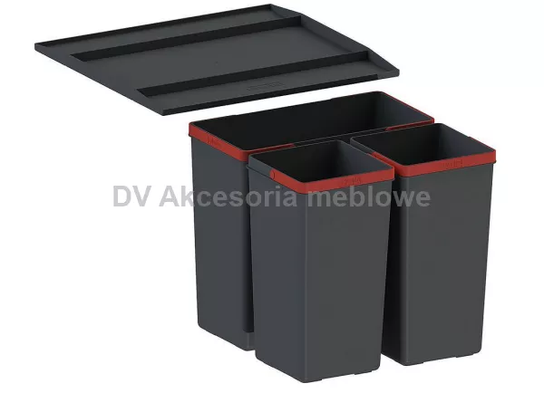 KOSZ NA ŚMIECI FRANKE EASYSORT 450-1-2