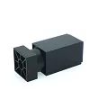 NÓŻKA PLASTIK REG. H 100 CZARNY MAT NMK10003M - 4