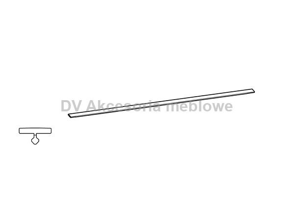 HET AVANTECH ELEMENT OZDOBNY 500 BIAŁY