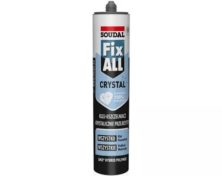 KLEJ MONTAŻOWY FIXALL CRYSTAL 290 ML