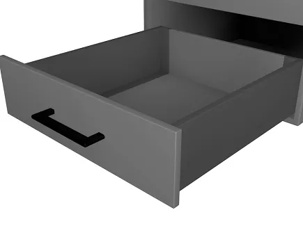 Szuflada SLIM Box DV  L-450mm H-118mm grafit #18mm