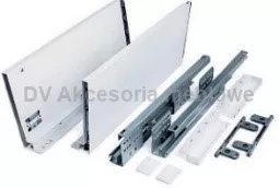 Szuflada SLIM Box DV  L-500mm H-118mm grafit #18mm