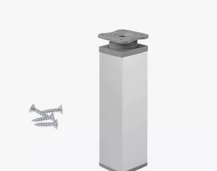 NÓŻKA KWADRAT 40*40 ALU H150 DN-027 A6/P3