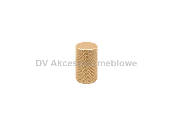 GAŁKA MELLA ZŁOTO MAT RYFLOWANY