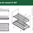 OCIEKARKA II POZIOMY 600 CHROM R-307 - 2
