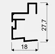 SEVROLL RĄCZKA FAVORYT CZARNY MAT - 2